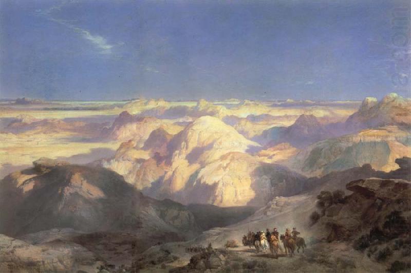Thomas Moran Die Badlands von Dakota china oil painting image
